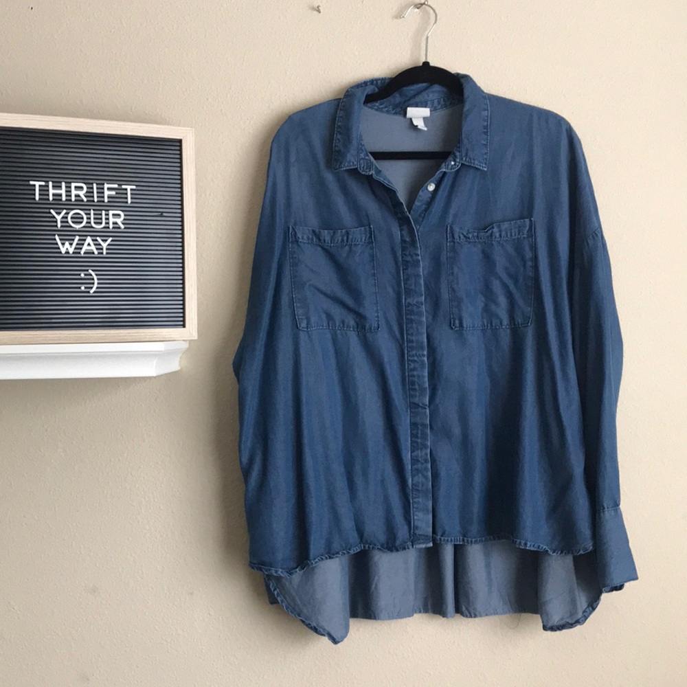 🌷A new day button down shirt